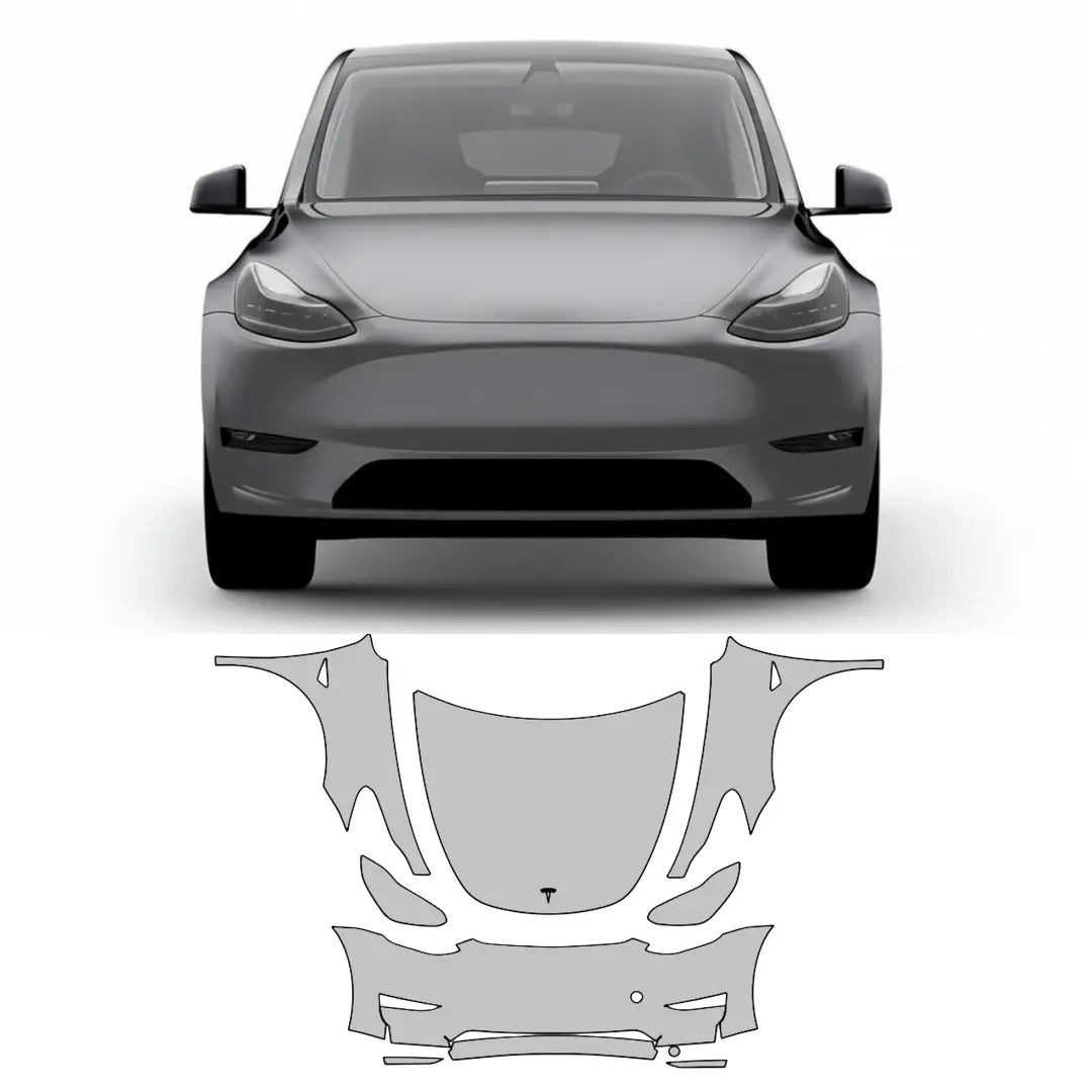 FIT PPF – Tesla Model Y 2021 210 Mikron Premium TPU PPF Film Kaplama Seti FİT PPF