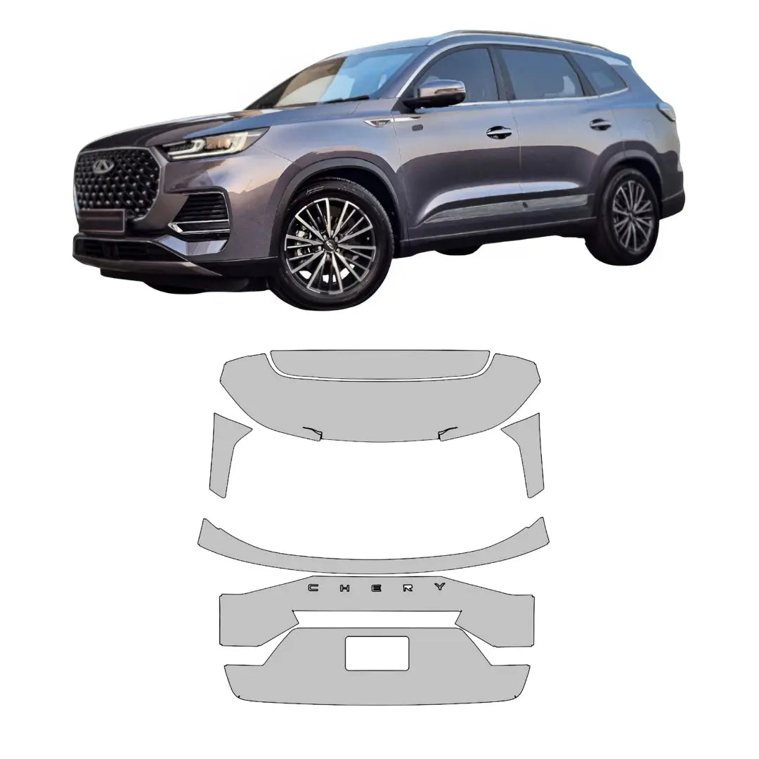 FIT PPF – Chery Tiggo 8 Pro Max Özel 210 Mikron Premium TPU PPF Film Kaplama Seti FİT PPF