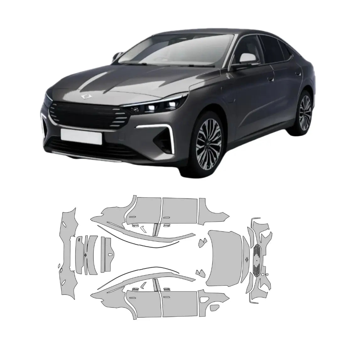 Fit PPF Togg T10F – Hazır Kesim, 210 Mikron Premium TPU PPF Film Şeffaf Boya Koruma FİT PPF