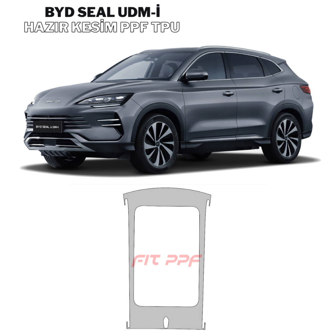 Fit PPF BYD Seal udm-i  – Hazır Kesim, 210 Mikron Premium TPU PPF Film Şeffaf Boya Koruma FİT PPF